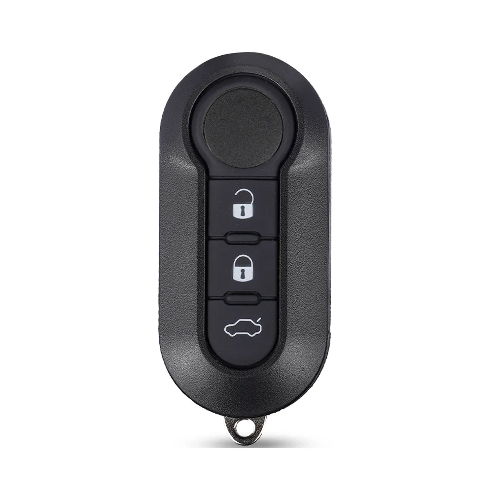 XNRKEY 2/3 Button Flip Folding Remote Car Key Shell Fob for Fiat 500 Panda Punto Bravo Ducato Stilo Key Case Cover SIP22 Blade