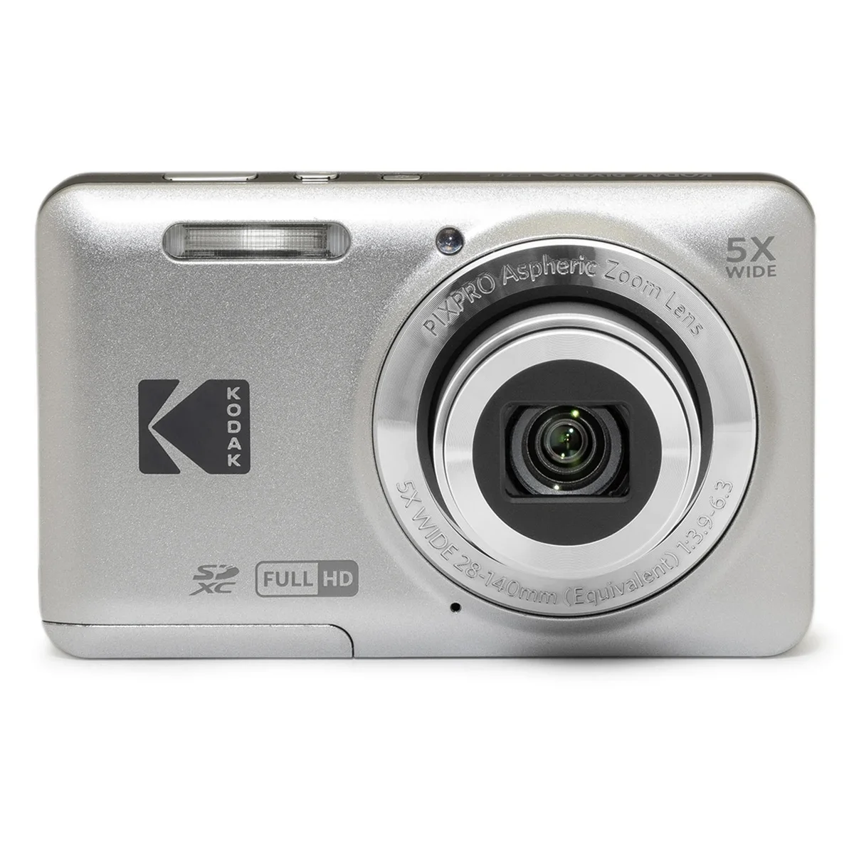 KODAK PIXPRO FZ55-RD 16MP Digital Camera 5X Optical Zoom 28mm Wide