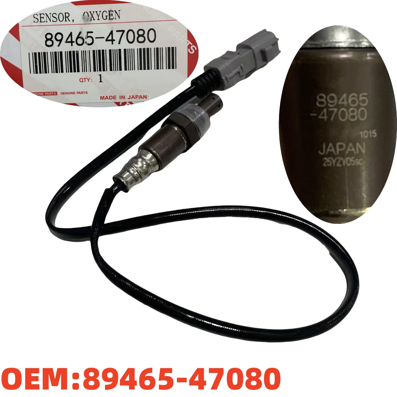 

NEW OEM FOR Toyota Lexus 10-14 Prius & CT200h 89465-47080 O2 Oxygen Sensor