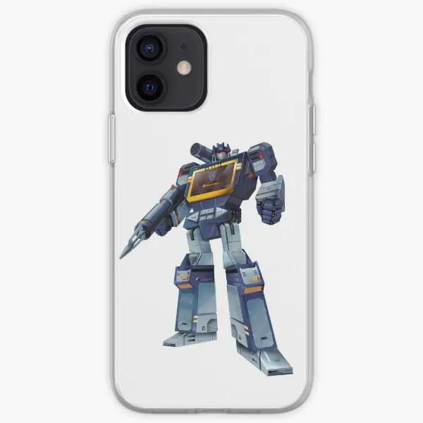 Masterpiece Soundwave Transparent Backg  Phone Case Customizable for iPhone X XS XR Max 6 6S 7 8 Plus 11 12 13 14 Pro Max Mini