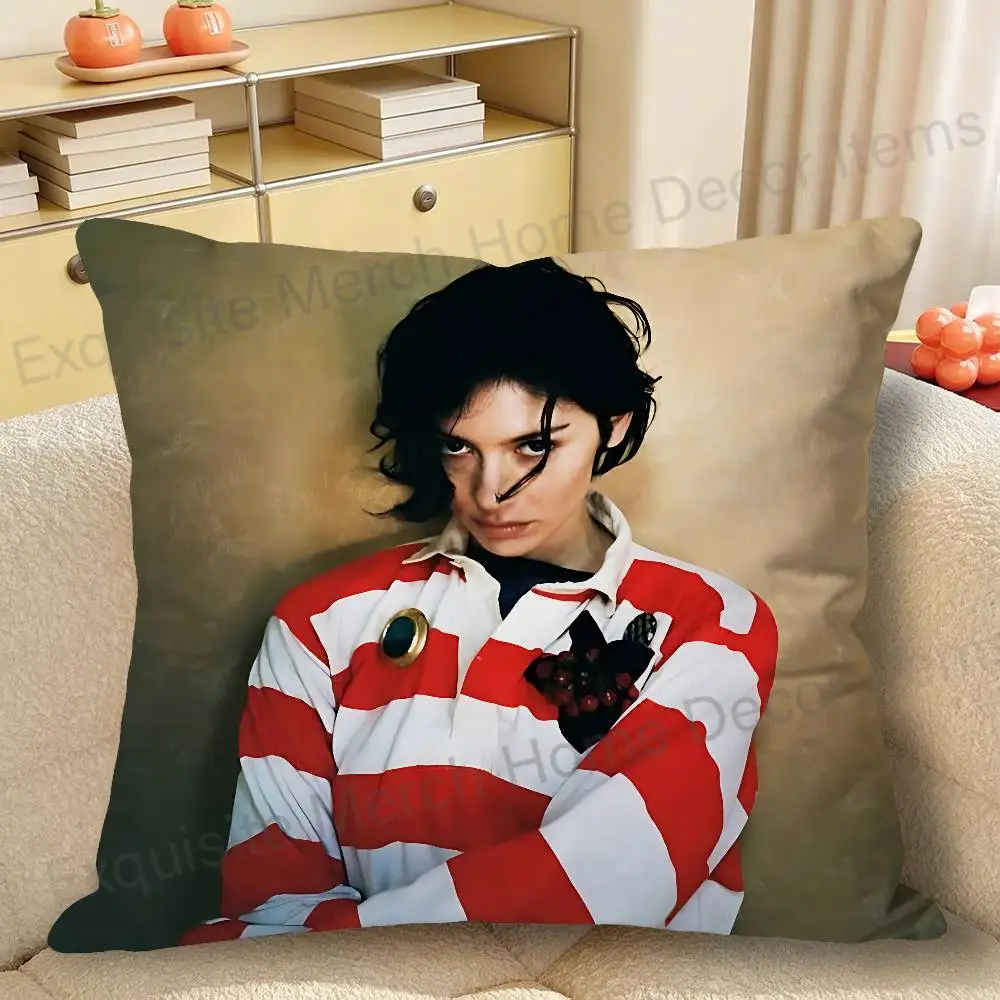 G-Gracie Abrams Daughter from Hell Cartoon Pillow Cover, 4K HD Printed Cushion Cover case with Various Exquisite Patterns