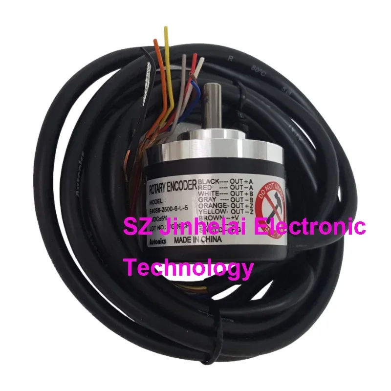 Autonics E40S6-100 360 500 1000 1024 2000 2500 3600 5000-6-L-5 New Original Incremental Rotary Encoder