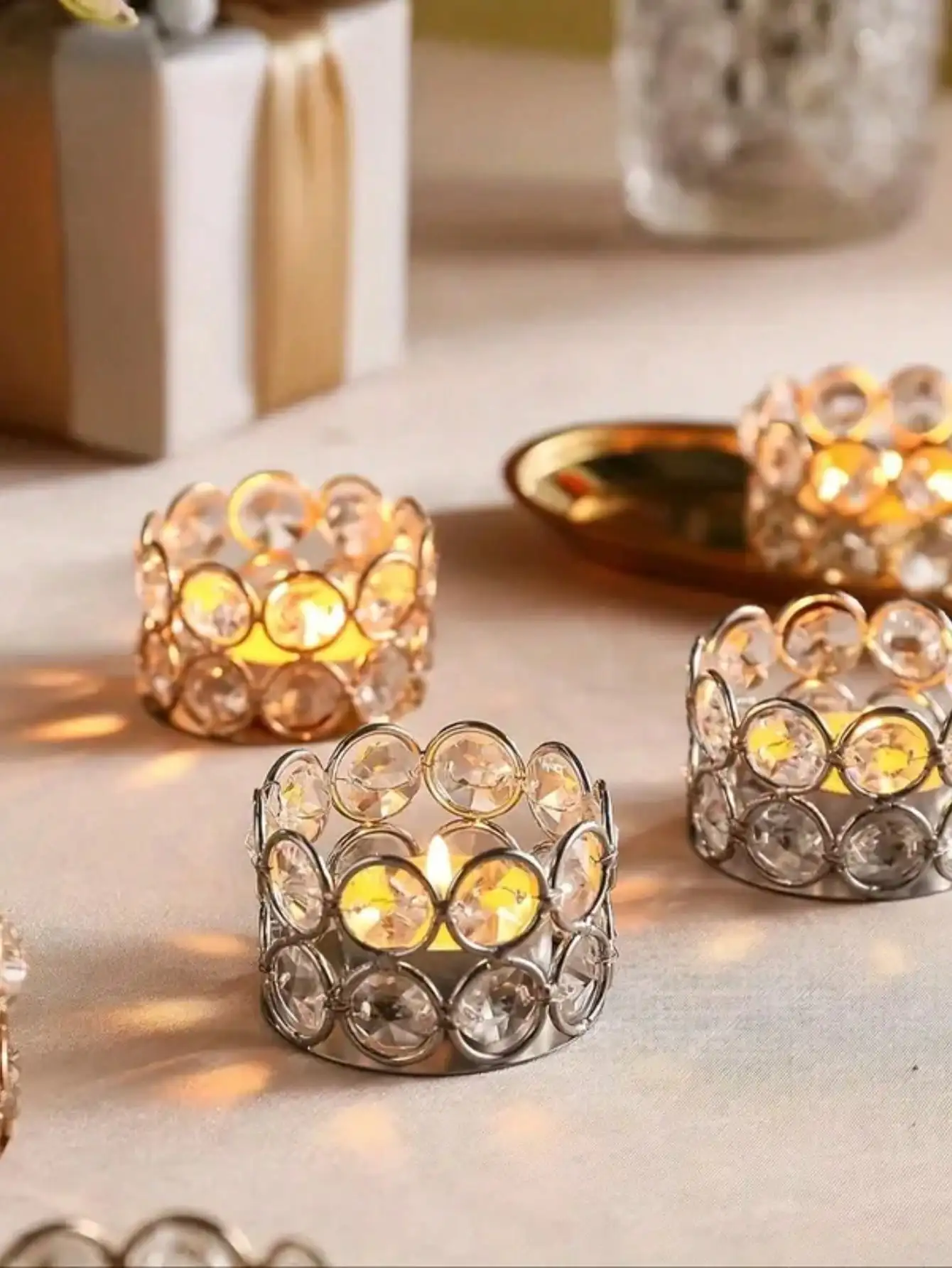 Crystal Tealight Ca…