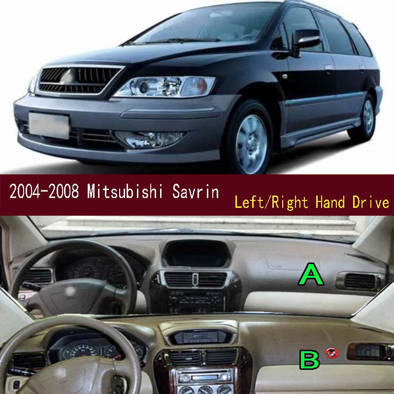 

For Mitsubishi Savrin Dashmat Dash Mat Dashboard Cover Instrument Panel Sunscreen Pad Ornaments