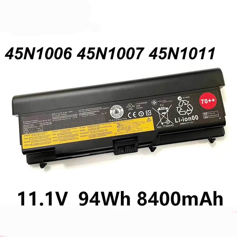 45N1005 11.1V 94Wh Laptop Battery For Lenovo ThinkPad T420i T420 T430 T530 W510 W520 L430 L530 W530 W530I E420 45N1007 45N1011