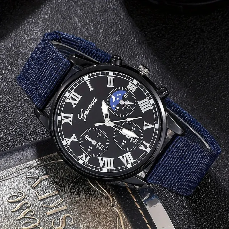 Luxury Watches Men Sports Big Dial Watch for Men Fashion Mens Business Quartz Wristwatch Casual Watch Men Clock Relogio Masculin