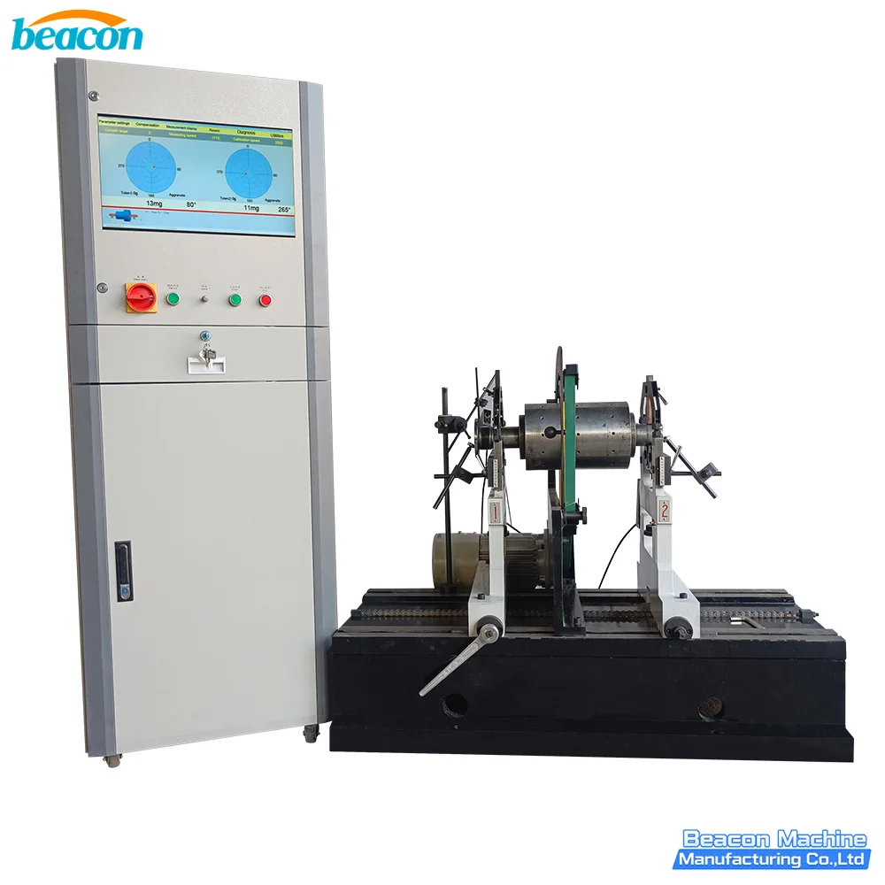 YYQ‑100A Horizontal Hard‑support Dynamic Balancing Machine  Industrial Rotor Dynamic Balancer for Shaft Rotor Balance Testing