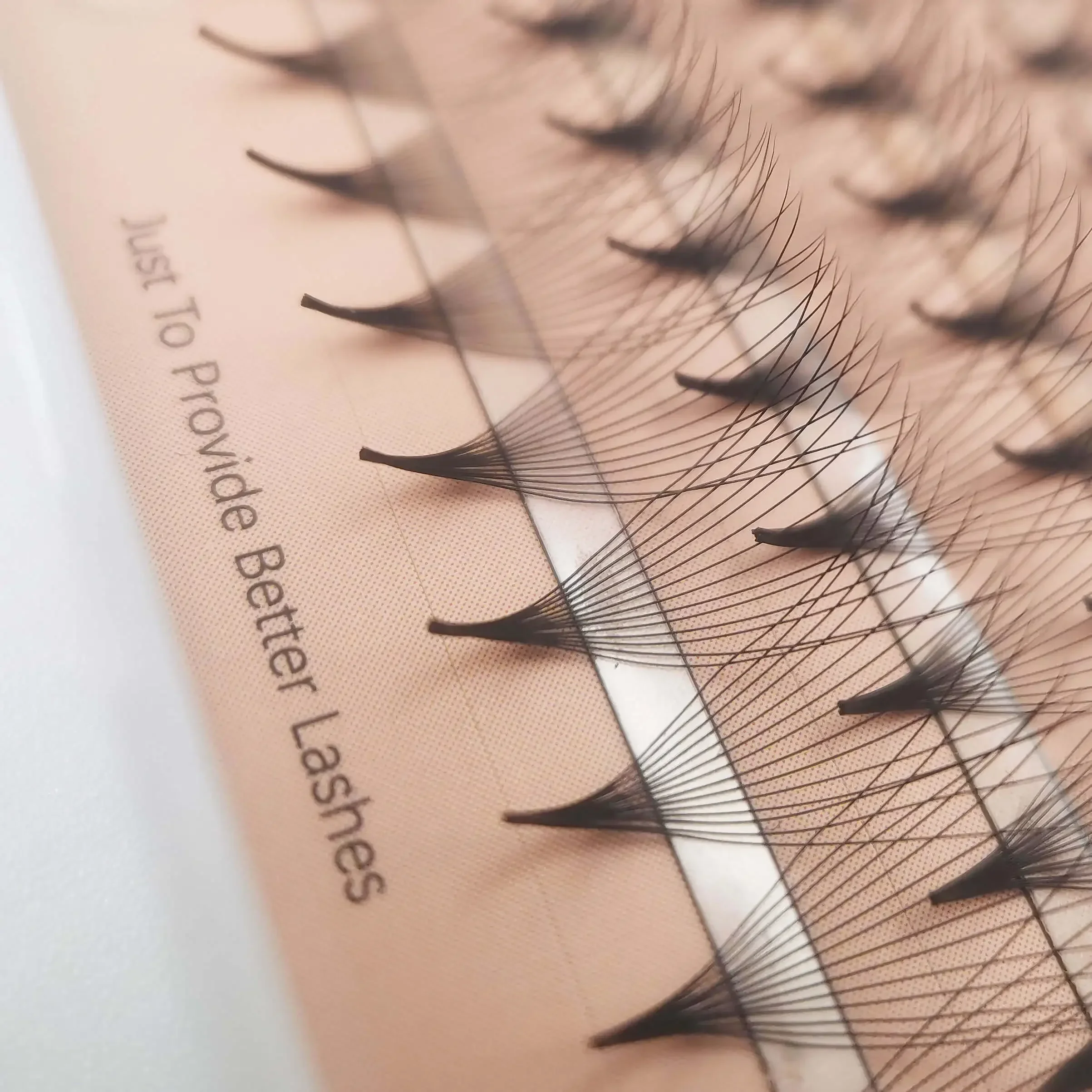 Supmacio Vorgefertigte Wimpernverlängerung 10d 12d 14d 16d Schmale, spitze Basis Weiche, natürliche 12-reihige Blumensträuße Prefaits Extensions de Cils