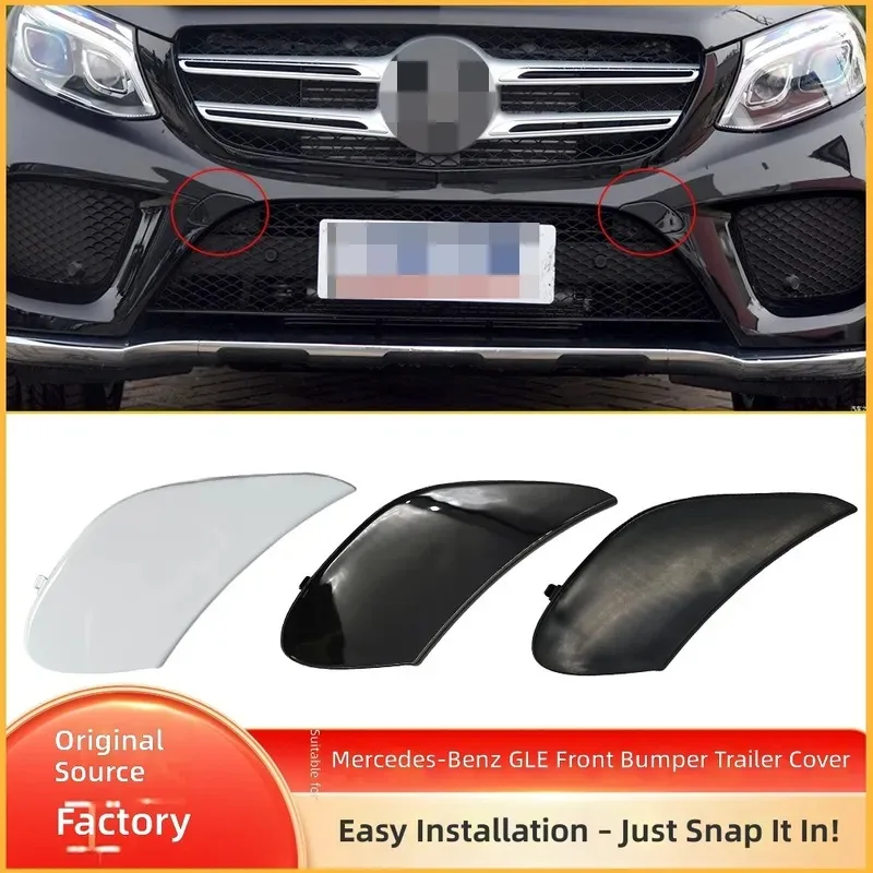 For Mercedes Benz GLE Class W292 GLS Front Tow Hook Cover Trailer Towing Eye Cap 2928854922