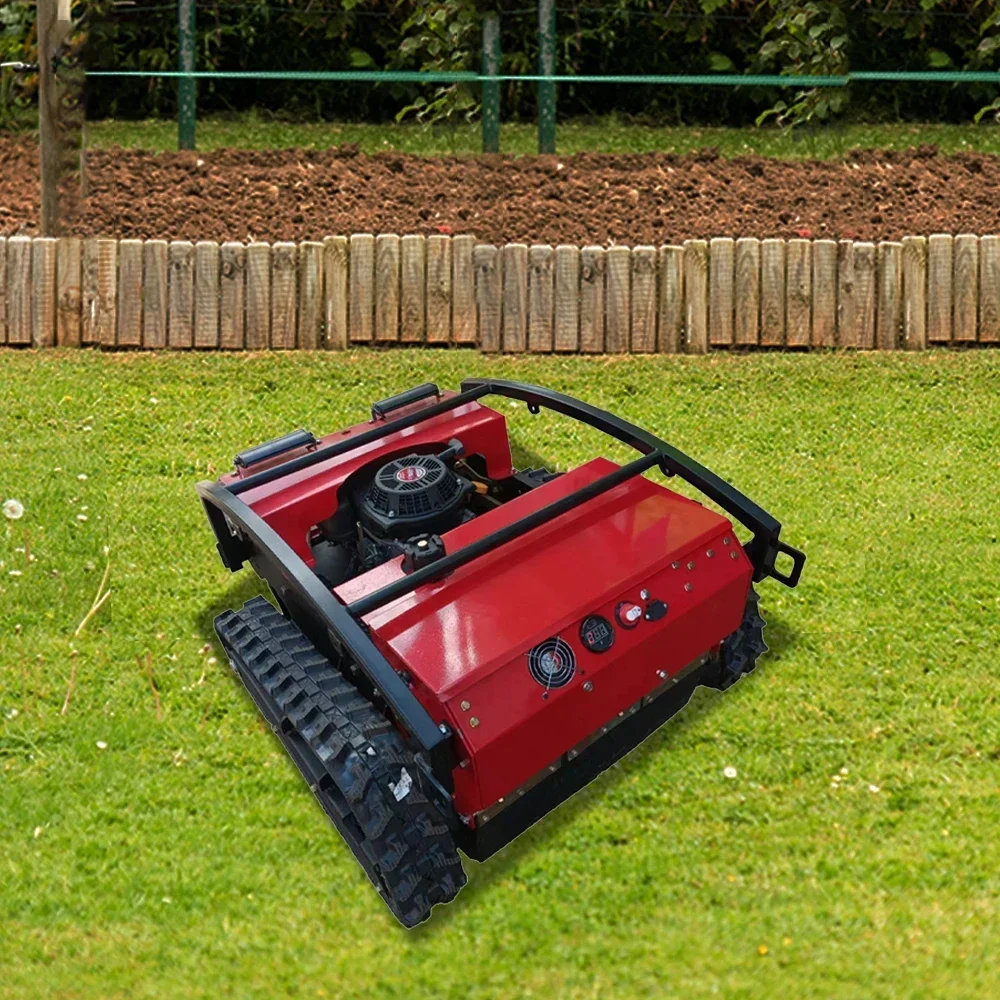 Gasoline Remote Control Crawler Lawn Mower and Robotic Lawn Mower