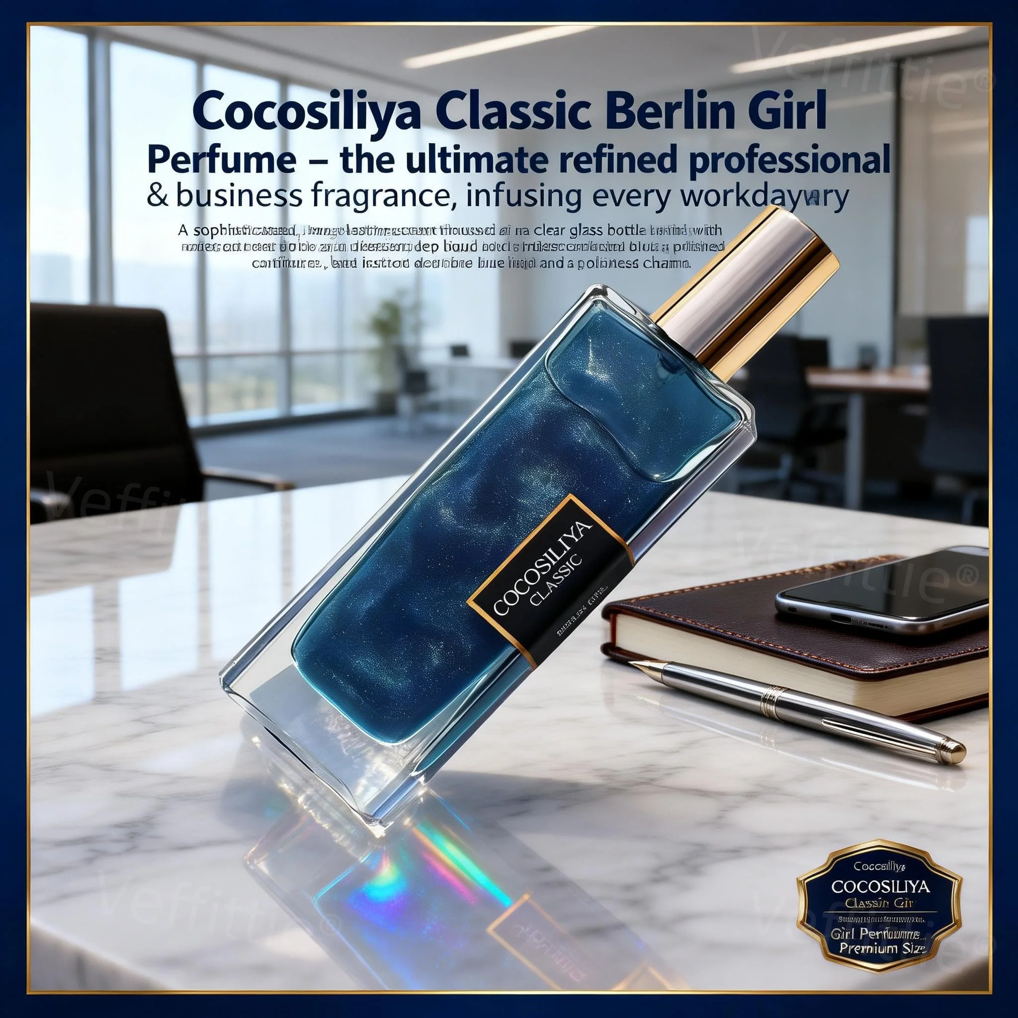 

Metropolitan Luxe Spice Eau De Toilette, 1.7oz Luxury Golden Cap, Urban Elite Daily Wear, Chic Aroma for Trendy Urban Adults