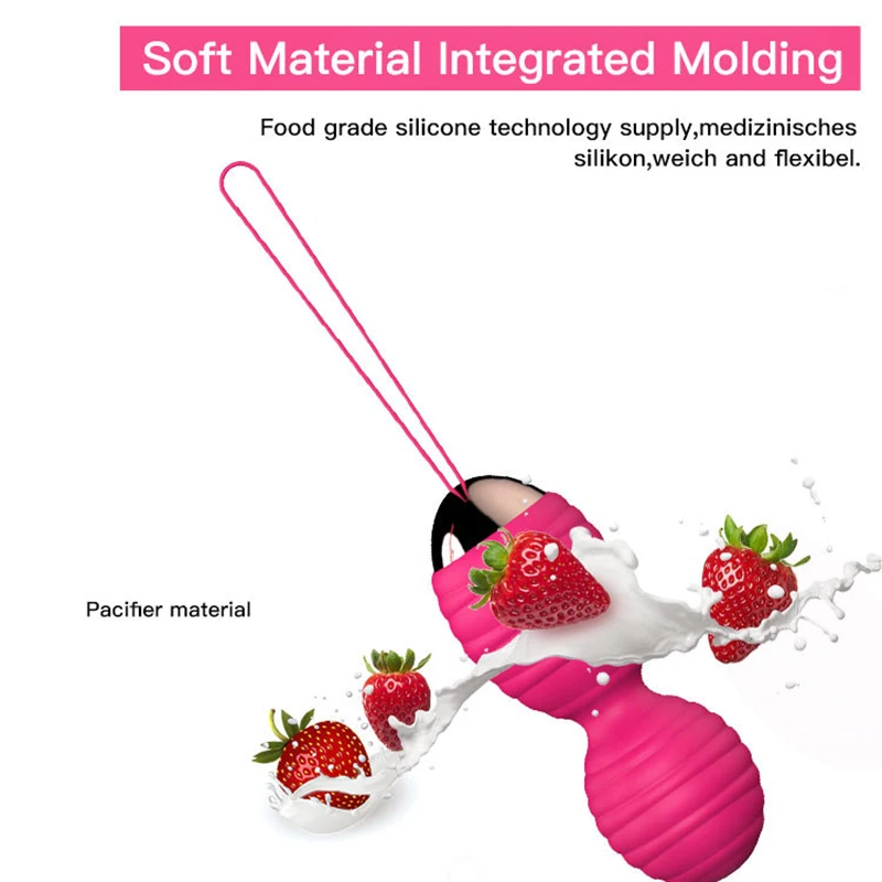 Vaginal tighten Exercise Kegel Balls 12 Speed Vibrating eggs Silicone Ben wa ball G Spot Vibrator Erotic sex toy for Women view 6