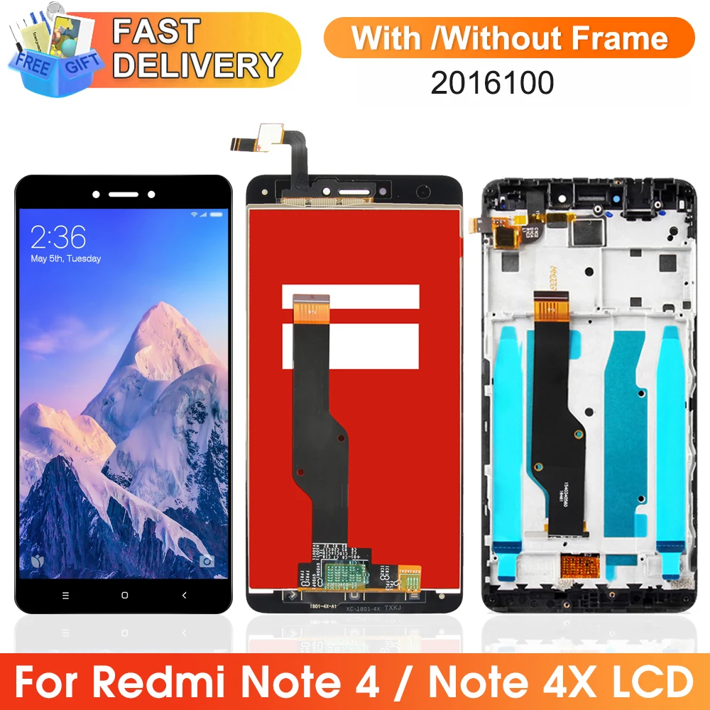 شاشة لمس Xiaomi Redmi Note 4X: تقييم ونصائح للاستخدام