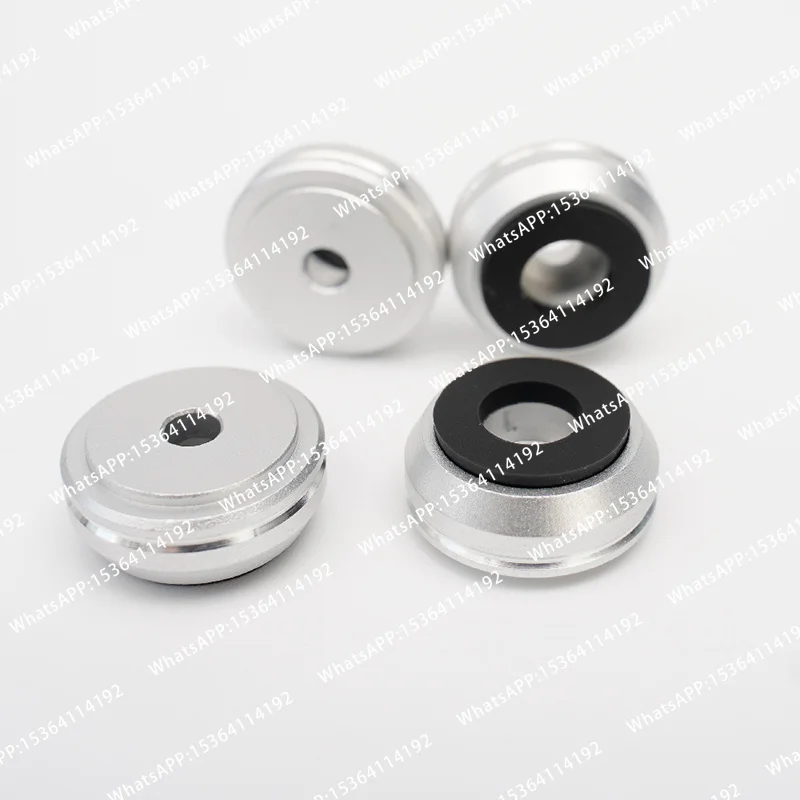 4PCS Aluminum alloy Decoder CNC HIFI Audio Speaker Spikes Chassis Case Foot Pad Anti-shock Shock Absorber Isolation Nail
