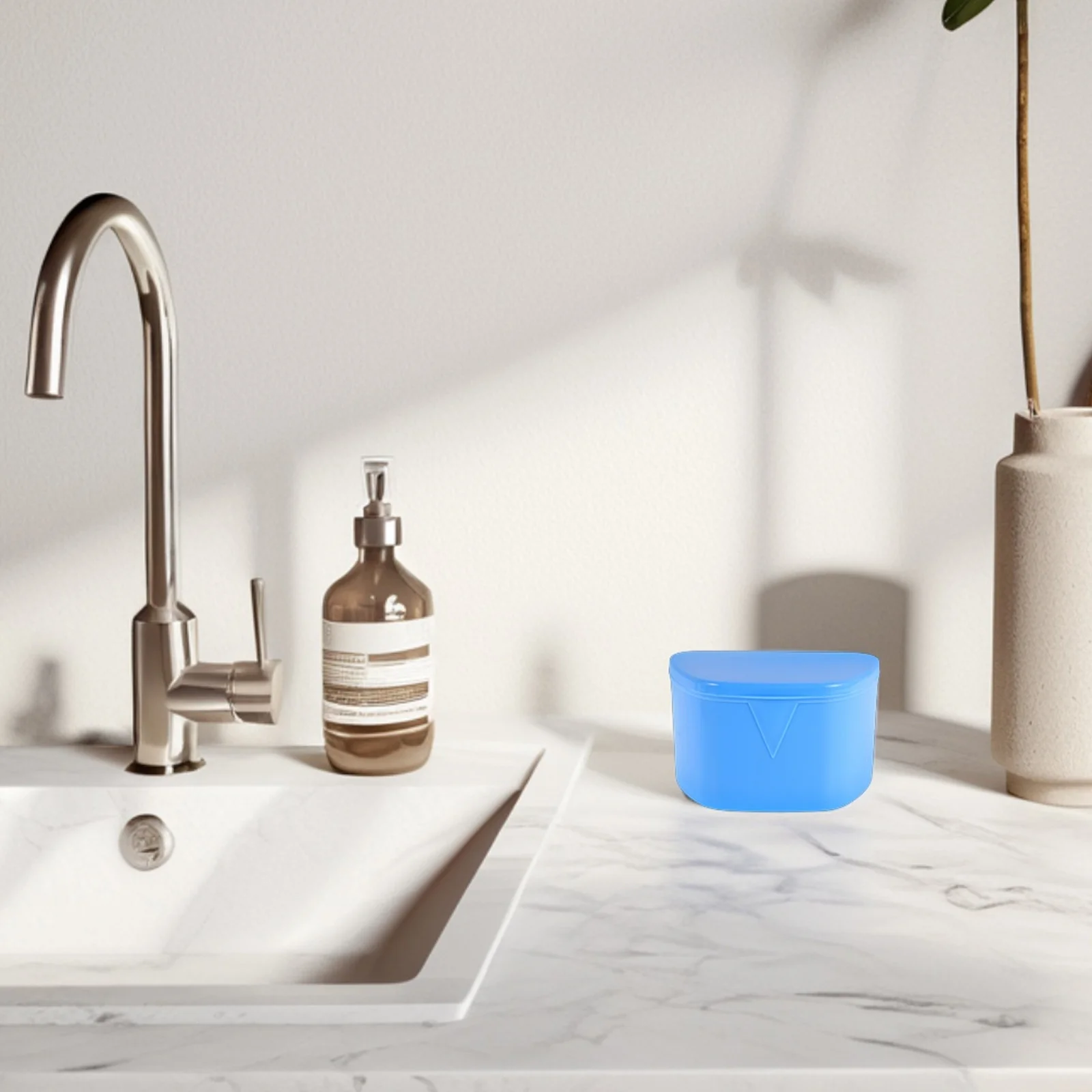 

Ящик для хранения поддельных зубов, трапециевидный портативный фиксатор, держатель для брекетов, чехол для ухода за полостью рта, дорожный комплект, защита, чистота