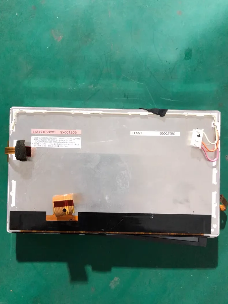 8-inch LQ080T5GC01 Lcd Screen Test normal before sending