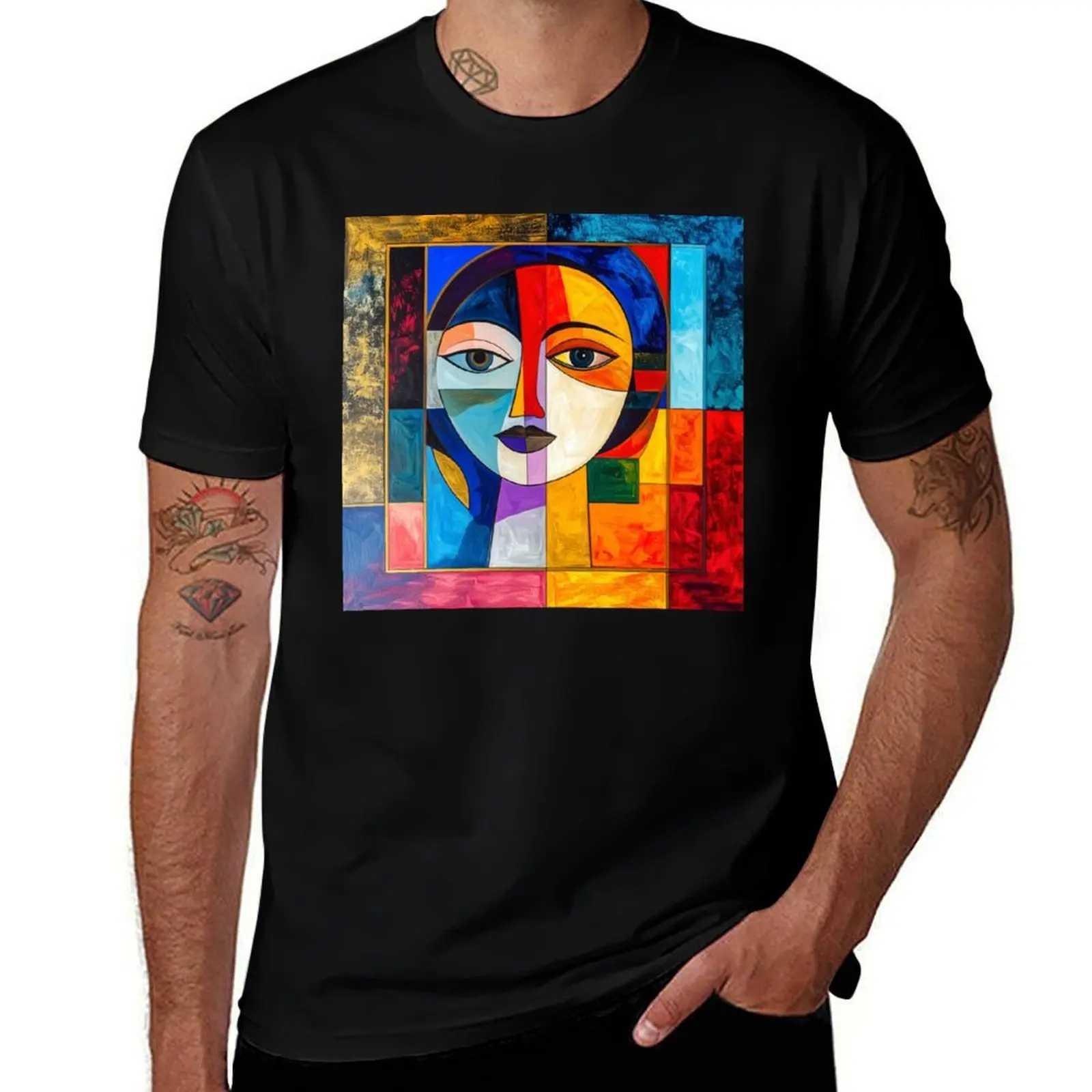 

Spectrum Face T-Shirt Aesthetic clothing custom t shirt anime shirt black t-shirts for men