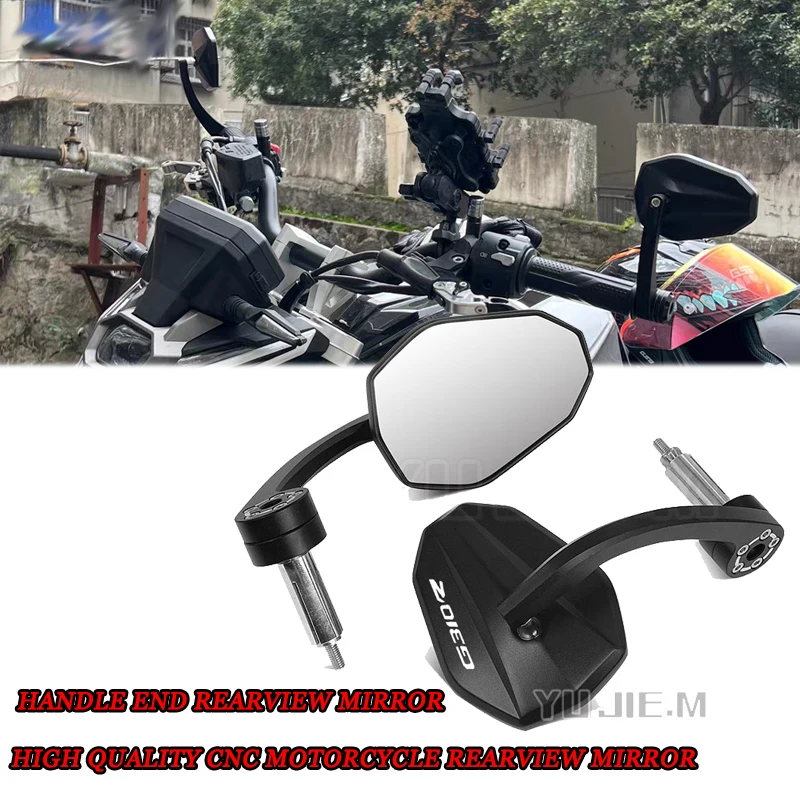 

For G310R G 310 R 310R High-Quality CNC Motorcycle Rearview Mirror Handle End Mirror, High-end Motorcycle Accessories