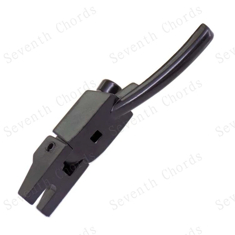 6 Stück Vintage Locked String Saddles für E-Gitarren-Tremolo-Brücken mit Doppel-Locking-System, Gitarrenzubehörteile – Detail 4