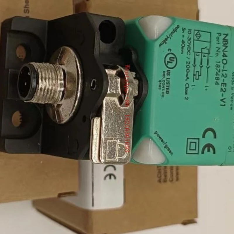 Limited Offer Industrial Block Type Inductive Proximity Switch PNP NO Output 10-30VDC 20/40mm Sensing Range IP67 Metal Object