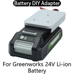 Battery DIY Adapter For Greenworks 24V Li-ion Battery 14AWG Wire DIY Adapter Connector Power Tool Accessory