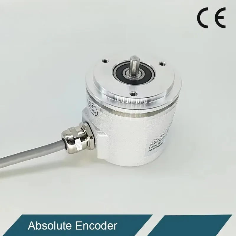 2026 24 bit magnetic rotary encoder RS485 output CAX60S24E06R4B multi turn