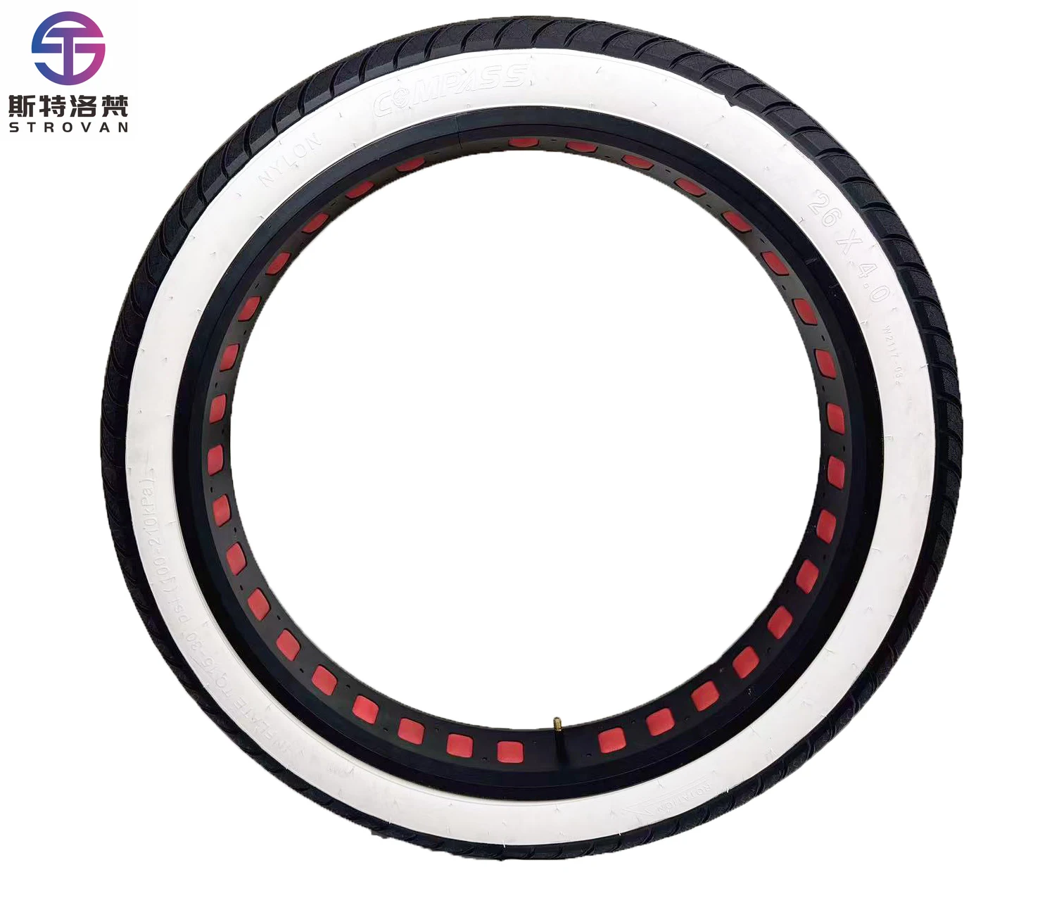 

Профессиональные велосипедные шины ZXHK с белой боковиной 26 X 4.0, цветная резина для электровелосипедов