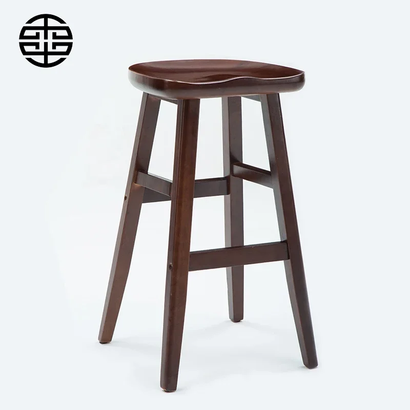 Ergonomic Japanese bar stools Dressers Minimalist Throne Vintage Funky wooden stool Children silla de bar Living Room Furniture