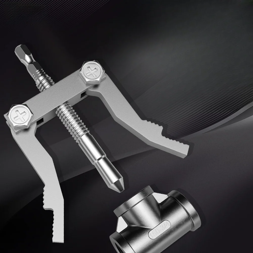 Drill Powered Broken Screw Extractor for Impact Drivers Suitable for 20 25 32 mm PPR PVC Plastic and MPP Pipes