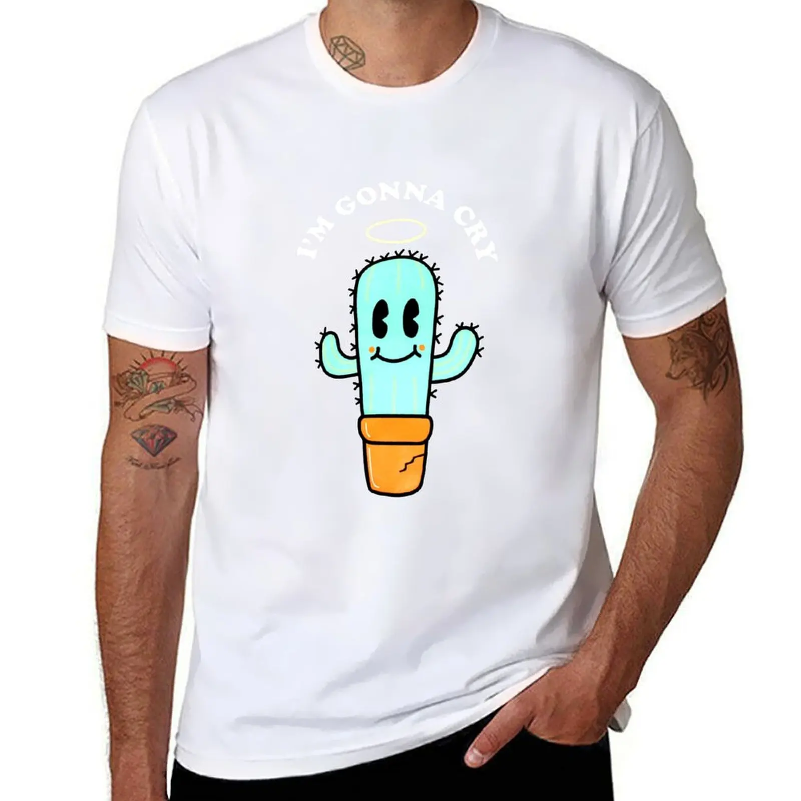 

Ben of The Week m-erch Ben of The Week My Cactus just Died T-Shirt man t shirt graphic cotton t shirts man 100% T-Shirt