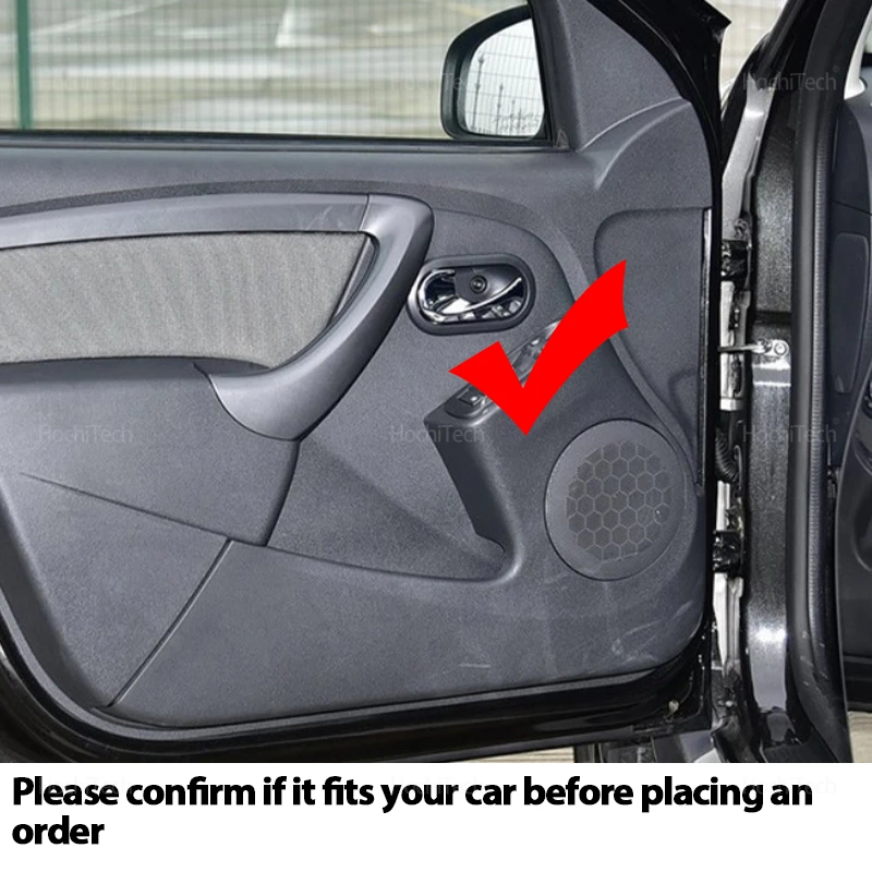 For Renault Sandero Logan Duster 12-16 Front Rear Left or Right Black Chrome Interior Door Handle Parts 8200733848 8200733847