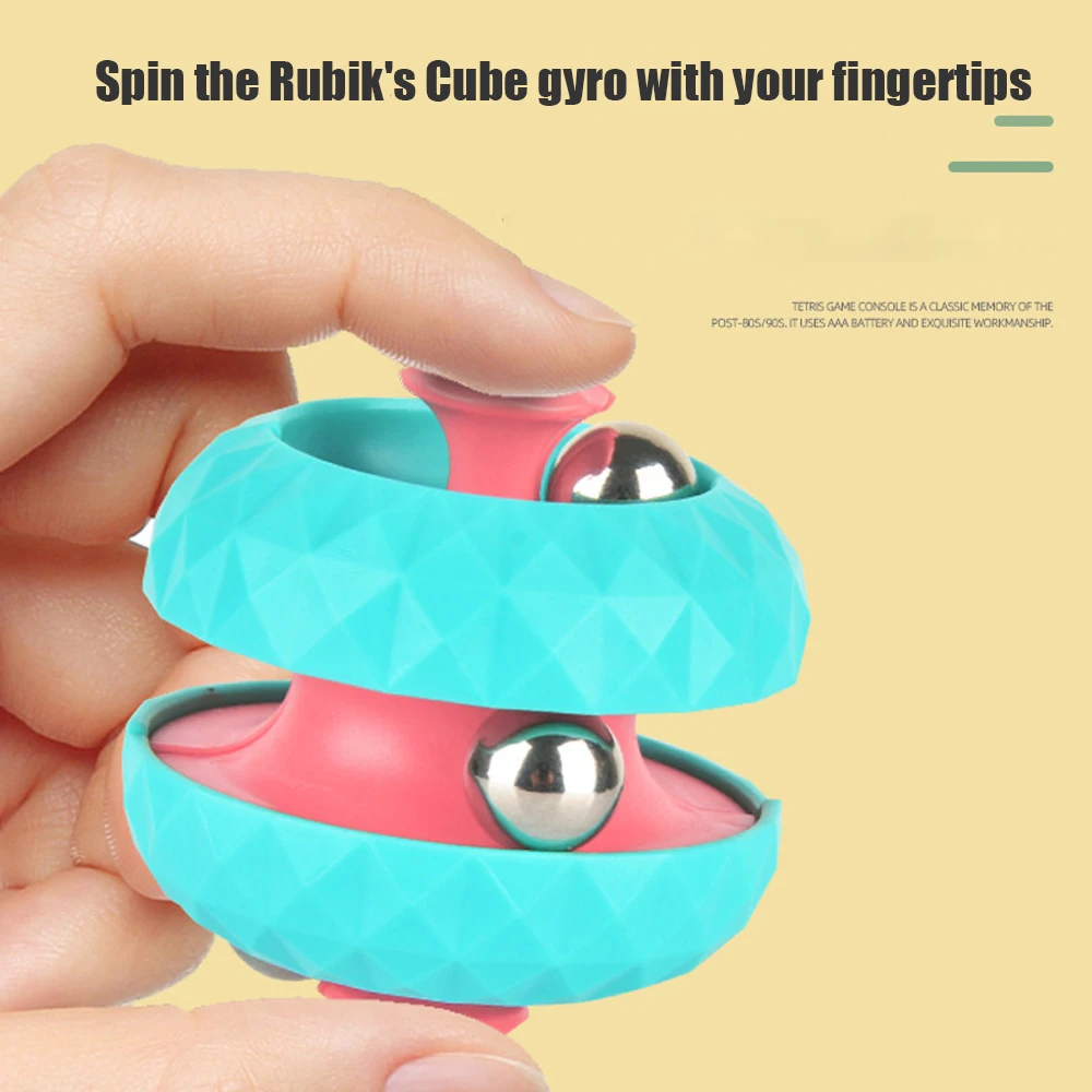 Brinquedo de bola de órbita, brinquedo giratório superior de cubos de inquietação, como presentes de alívio do estresse e brinquedos criativos de descompressão, jogos de quebra-cabeça para crianças