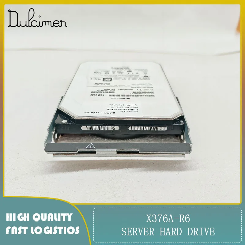 Server hard drive X376A-R6 HUH728080AL5204 8TB 7.2K SAS original second-hand