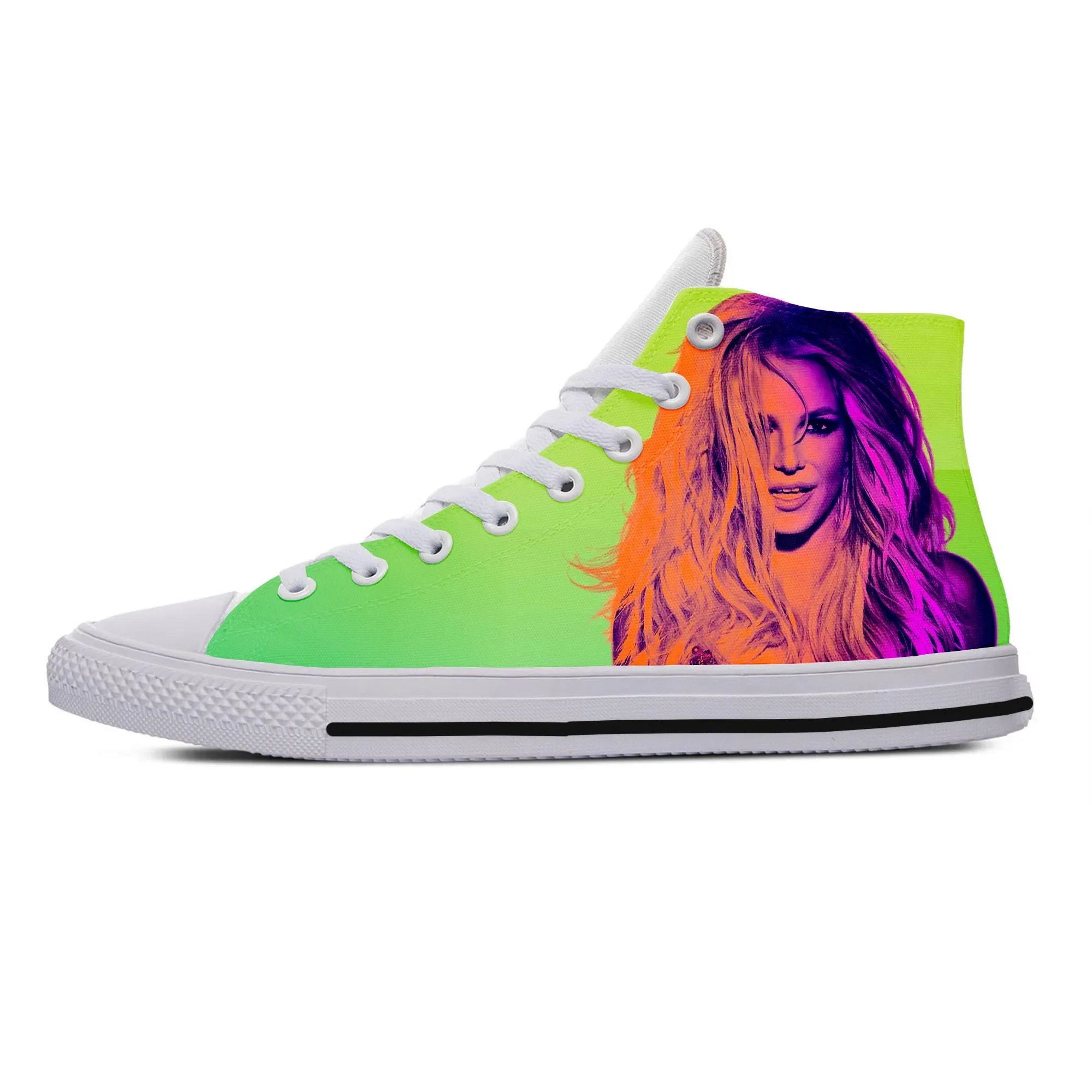 Heiße coole Sommer mode Britney Spears High Sneakers Männer Frauen neuesten hochwertigen Freizeit schuhe High Help Classic Board Schuhe