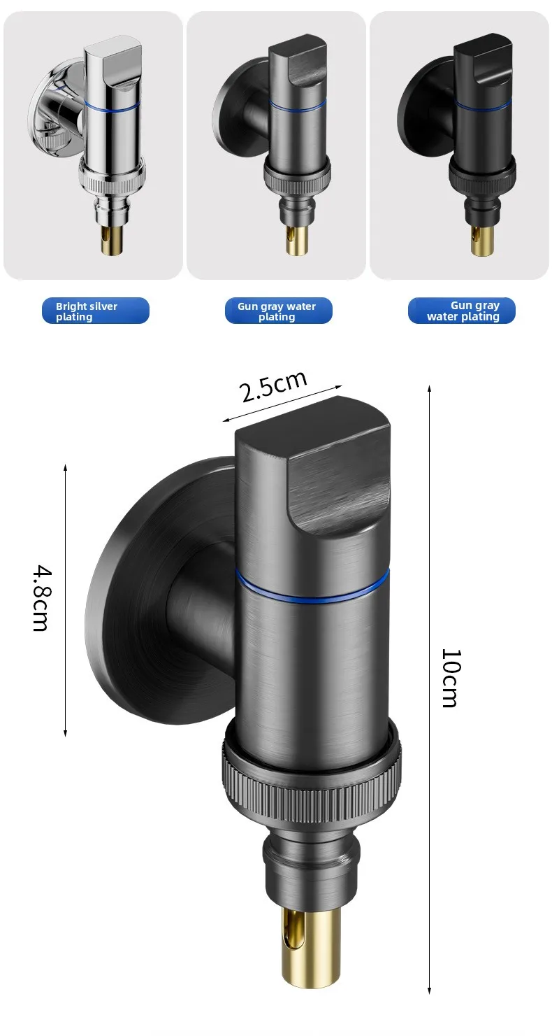 Wasseraufschlagventil für Wasserhahn aller Kupferwaschmaschinen, aufsteckbare Wasserdüsengelenk, Trommel automatisch 46-Punkte universell