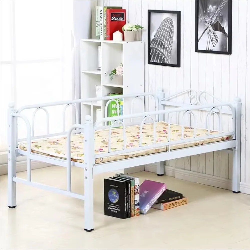 금속 프레임 철제 어린이 침대 싱글 조립 간편 신형 가구