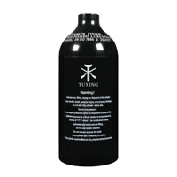 TUDIVING-48Ci 4500Psi 300Bar High Pressure Air Tank 5/8-18UNF Thread Diving Aluminum Cylinder