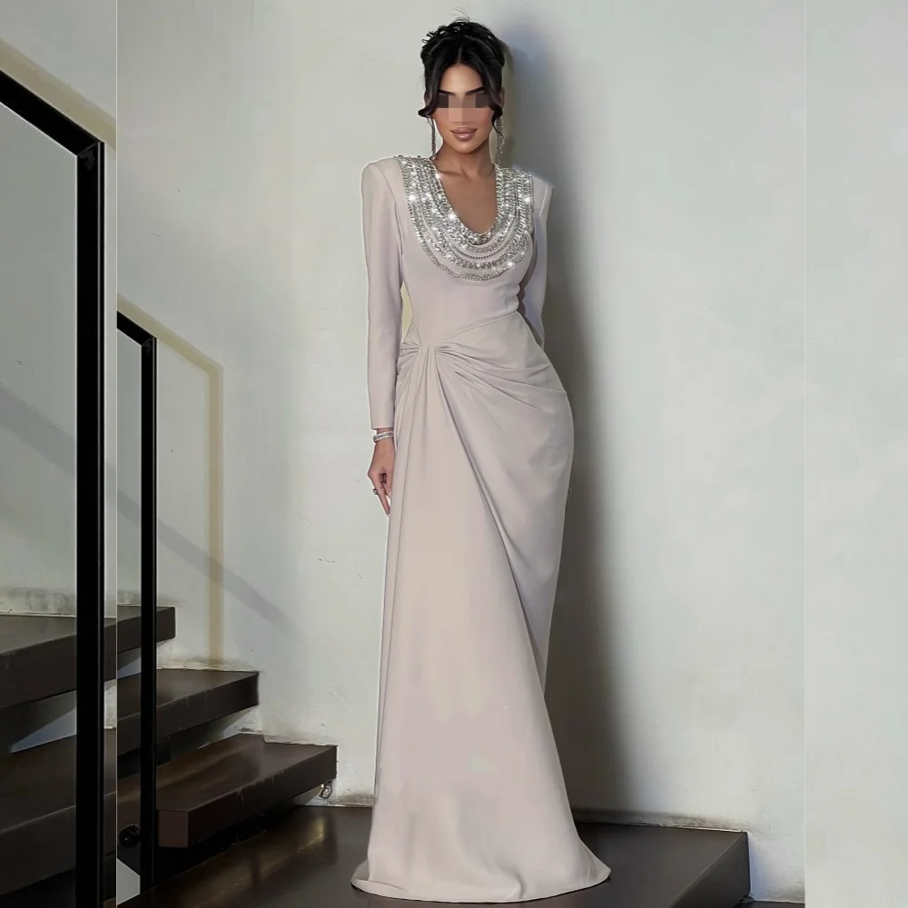 

Длинные платья из джерси со стразами по индивидуальному заказу, длинные платья на заказ, роскошные вечерние элегантные вечерние блестки знаменитостей