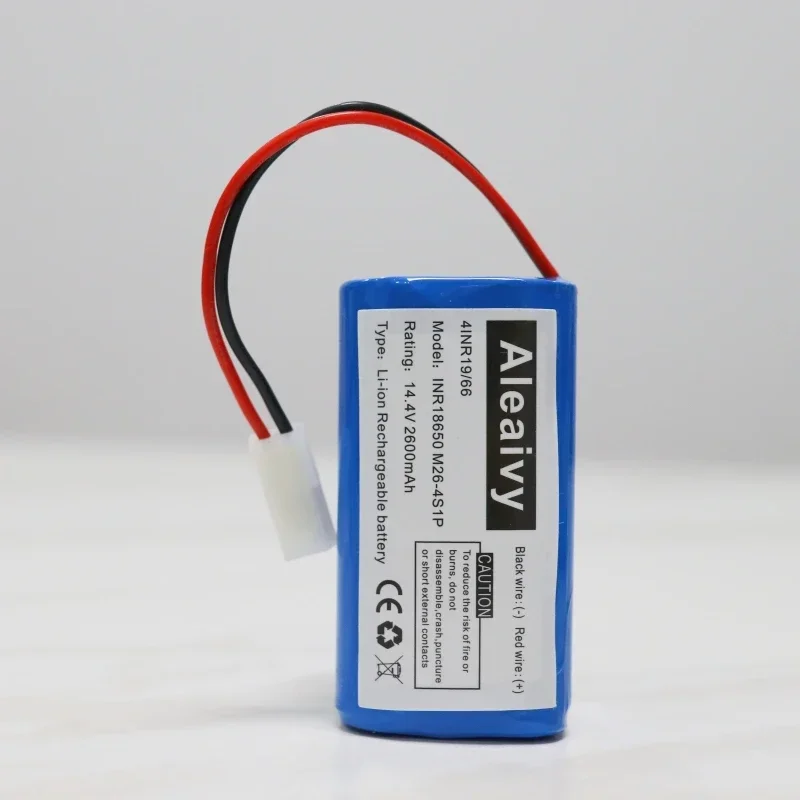 Aleaivy 14.4V 3500mAh/3200mAh Li-ion Battery For PUPPYOO R30 R35 , PUPPYOO R30 Pro , For iSweep X3 Robot Vacuum Cleaner Part