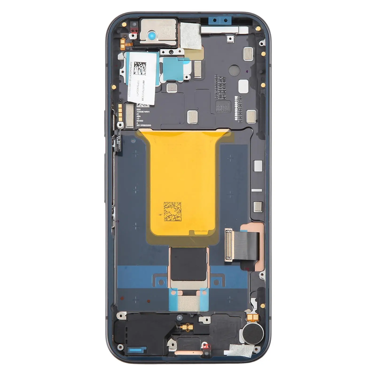 For Google Pixel 9a GXQ96 GTF7P G3Y12 OLED Original LCD Screen Digitizer Full Assembly with Frame (Black)
