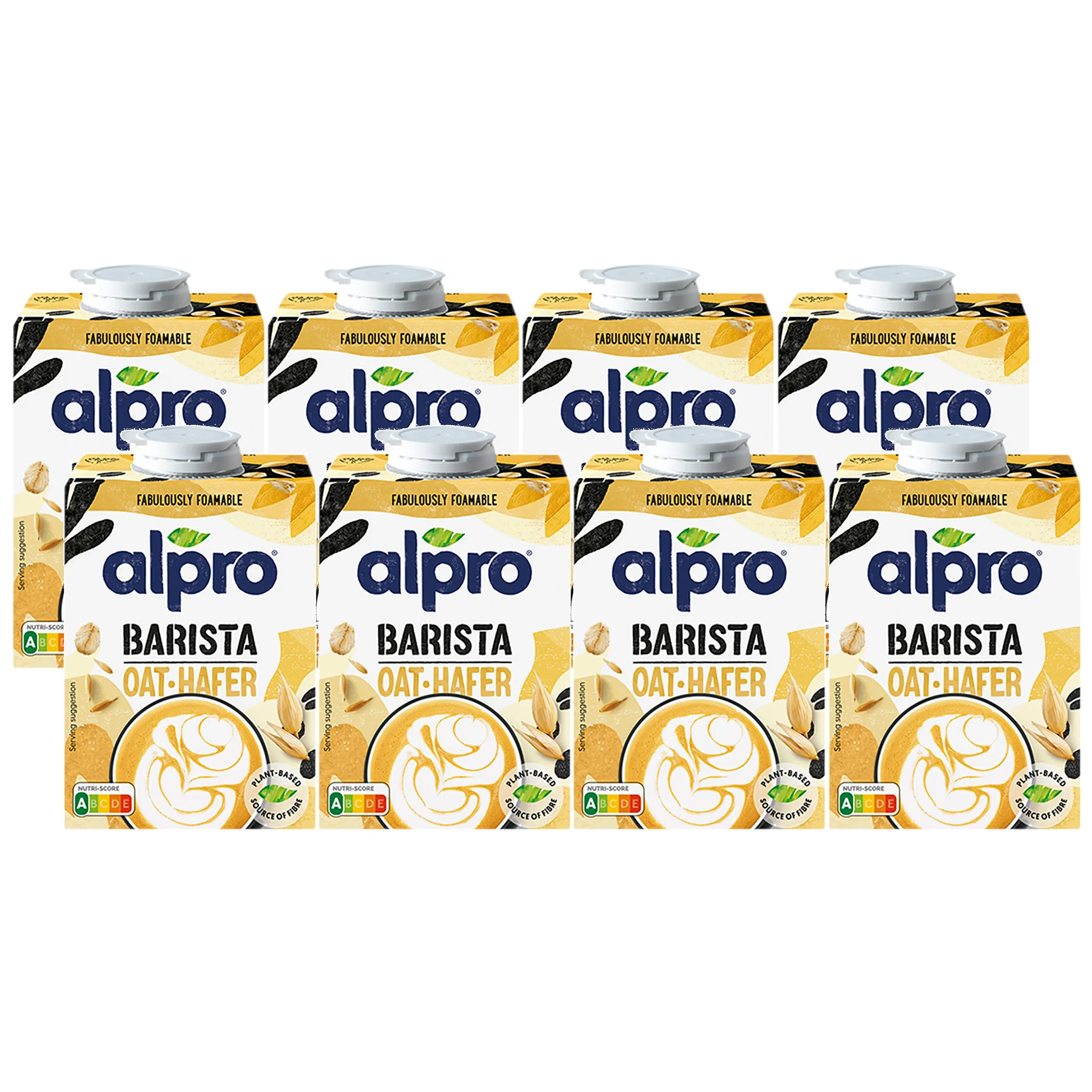 Bebida vegetal ALPRO Barista para Avena, café, 500ml, 8x