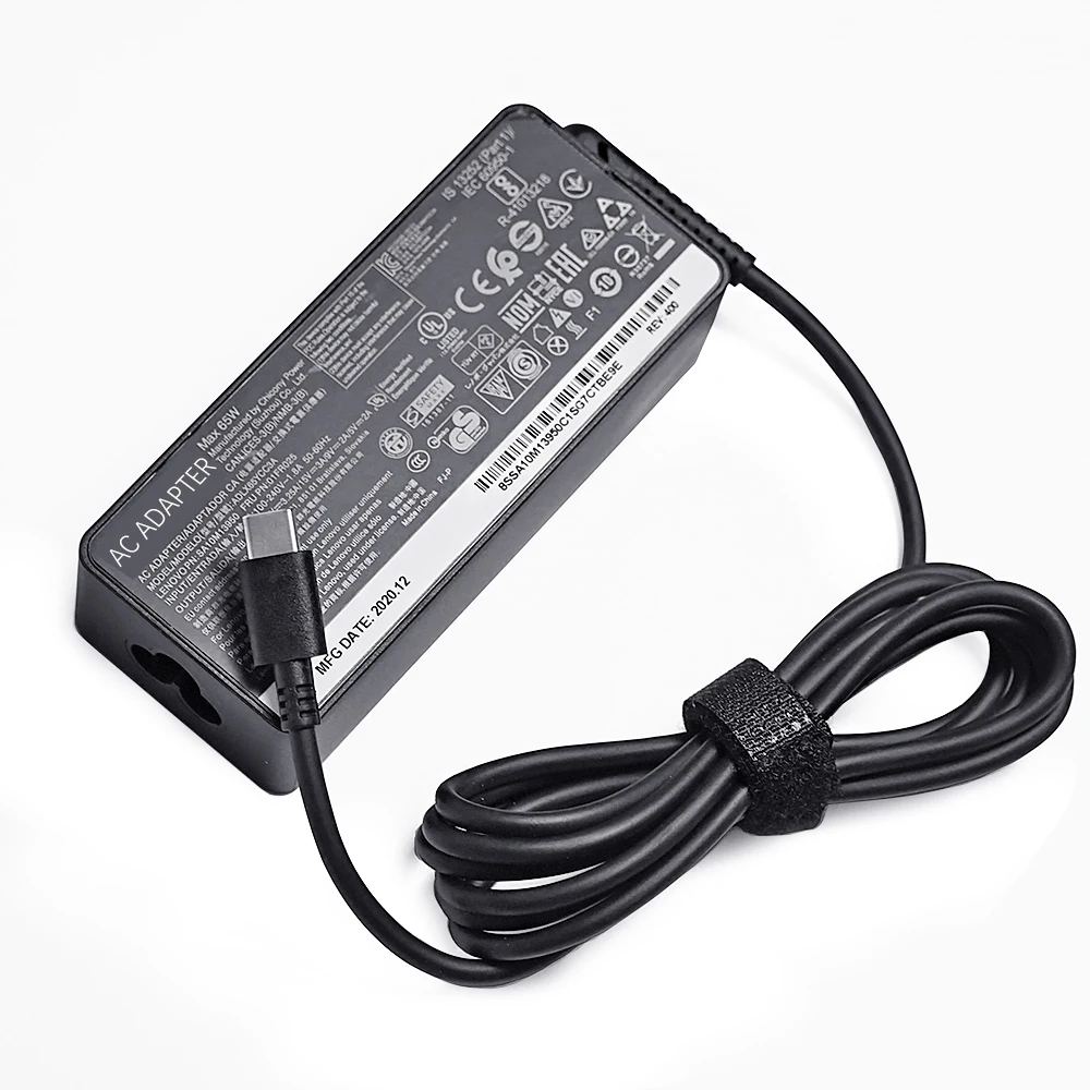 65W 20V 3.25A PD Charger USB C Power Supply Adapter For Xiaomi Mi NoteBook Air 13.3 Redmi Book Pro 14 Laptop 2M USB-C Cable