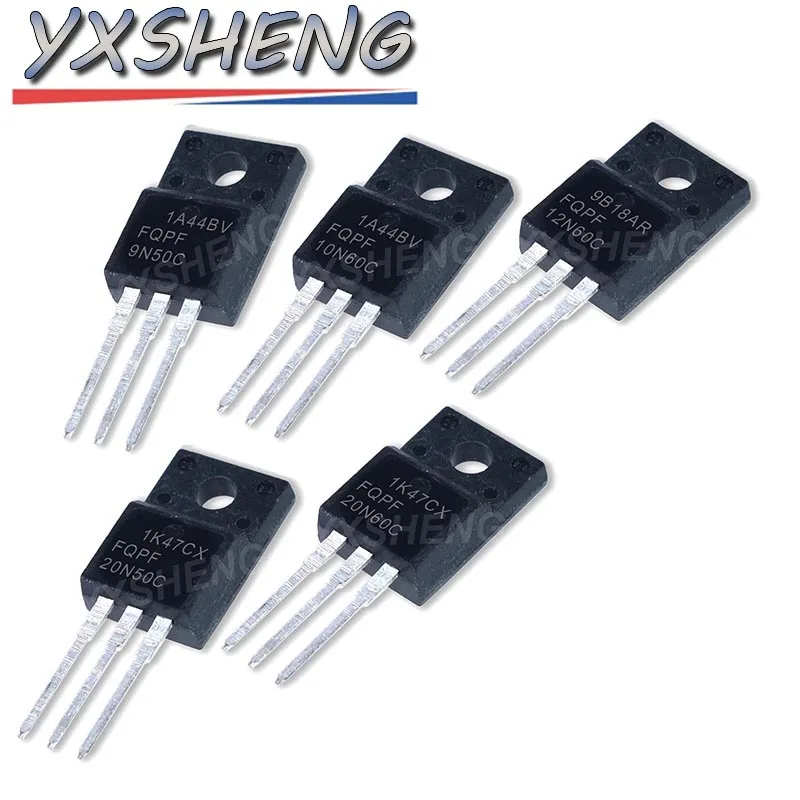 10PCS FQPF9N50C FQPF8N80C TO-220F FQPF8N60C FQPF7N65C FQPF7N60C FQPF6N80C FQPF6N60C FQPF5N65C FQPF5N60C FQPF4N90C FQPF4N60C Chip