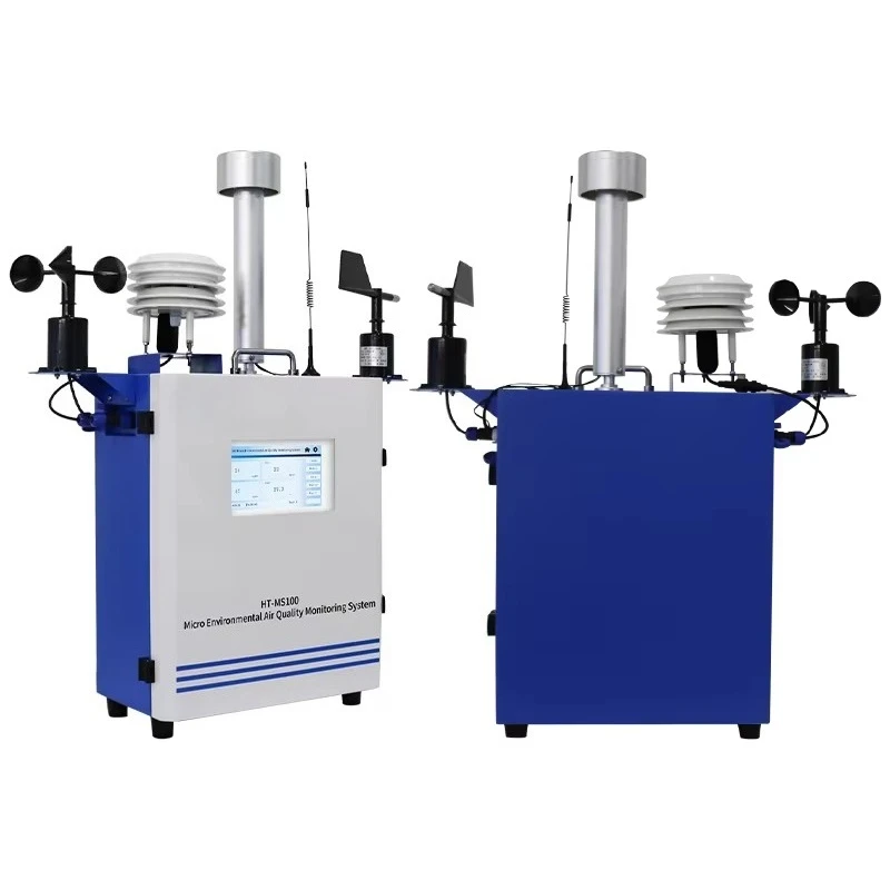 Patent Design Outdoor PM2.5 PM10 TSP Dust Gas Monitor Fixed AQMS Environment Monitoring Station