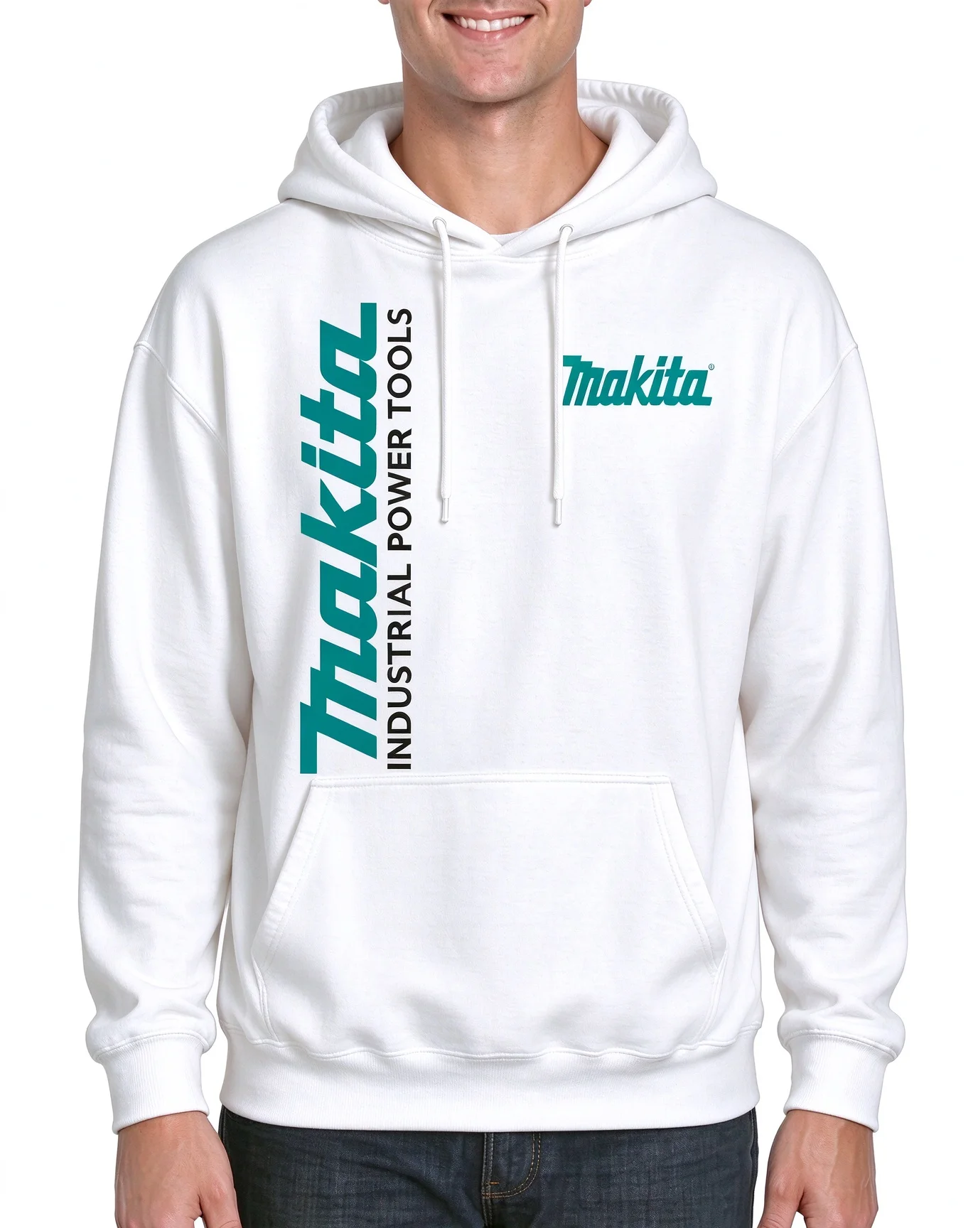 2026 New Unisex Oversized Hoodie Makita Power Tools Print Streetwear Long Sleeve Drawstring Pullover Autumn Winter Sweatshirt