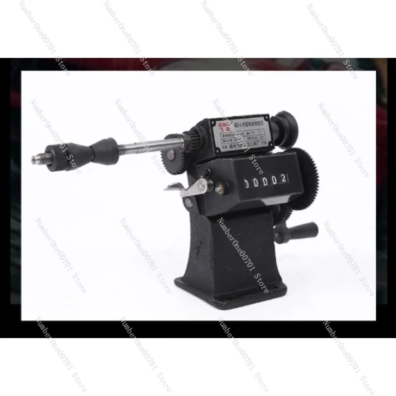 

Manual Winding Machine Dual-purpose Hand Coil Counting Winding Machine Winder 0-9999 Count Range Winding Various Small Coils