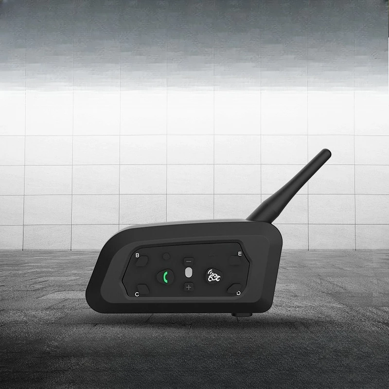 Pełny zestaw redukcji szumów full duplex V6C, pojedyncze urządzenie, interkom dla 6 osób, interkom Bluetooth dla sędziów.