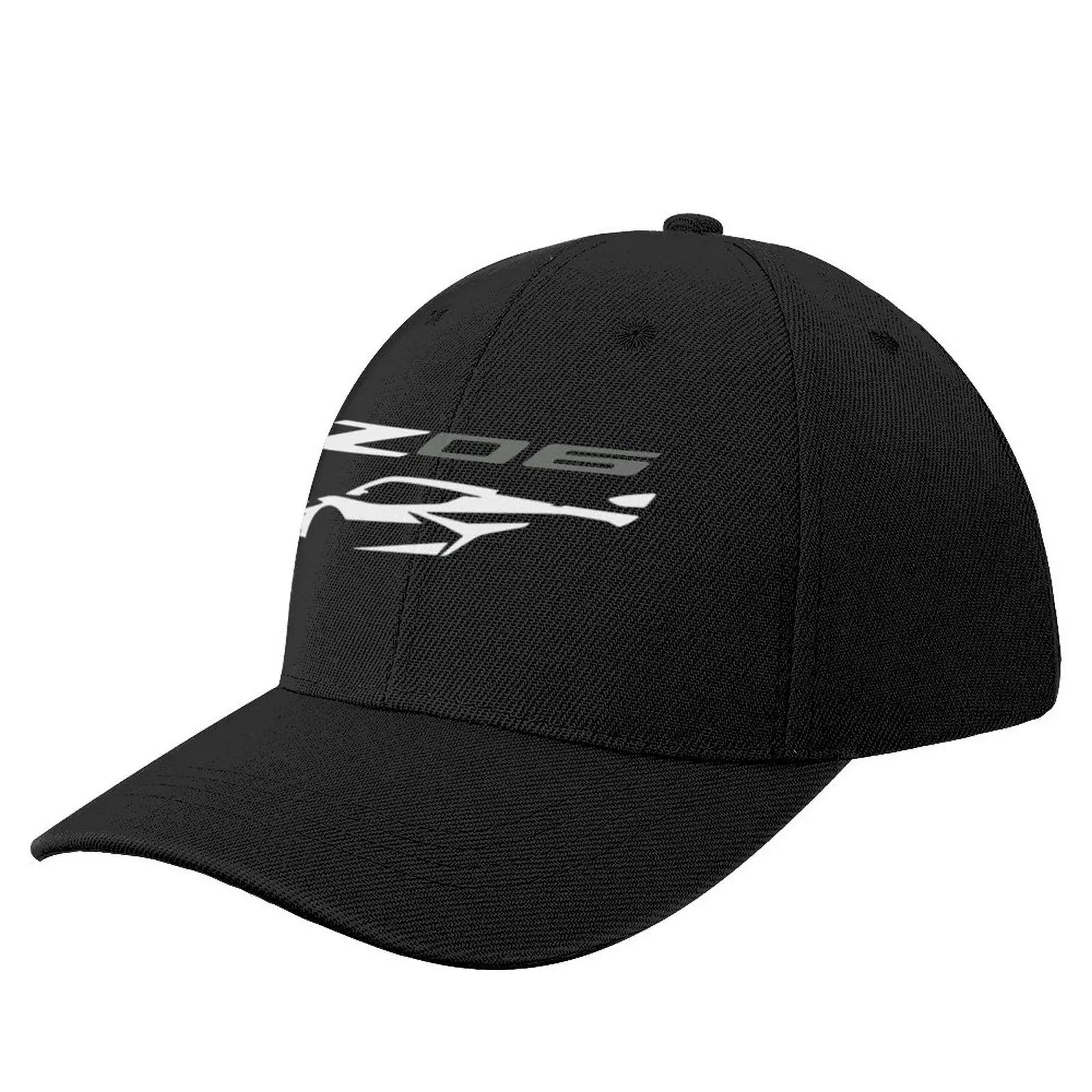 

C8 Arctic White Z06 c8r graphic car silhouette Baseball Cap hard hat Uv Protection Solar Hat dad hat Men's Hat Women's