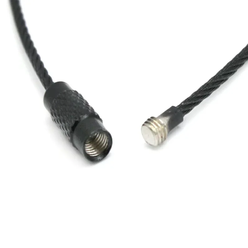 20-10 teile/los Edelstahl Draht Schlüsselbund Ring schlüssel schlüsselring für Gepäck Tags 15 cm Lange Kabel Schleife schraube Lock Seil Outdoor Werkzeuge – Detail 4
