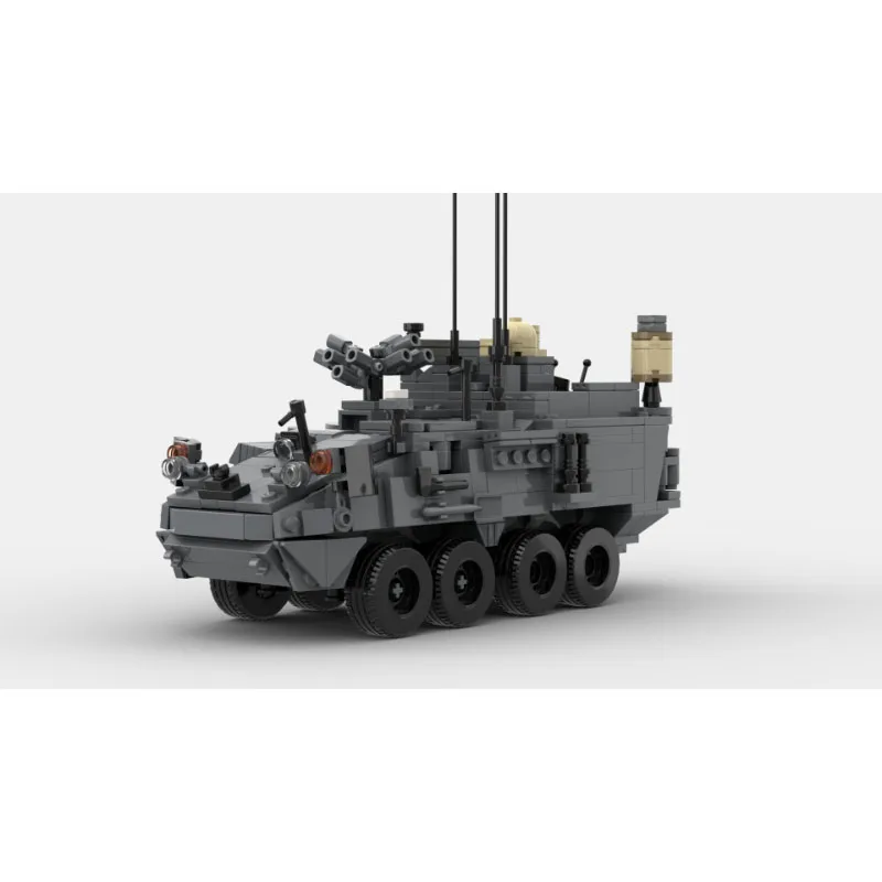 

MOC-161487 City Classic Land Tank Truck Building Block Model 715 Parts Creative Boys Children Birthday New Year Toy Gift